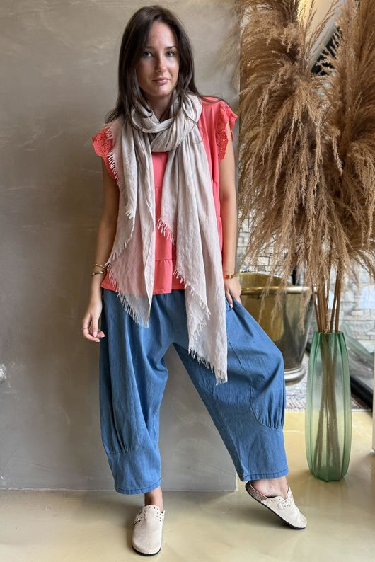 Classic Cotton Smock Tee Watermelon